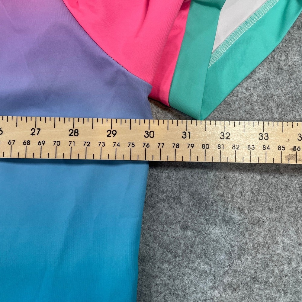 Sunday Swagger Mens Polo Shirt 4XL Pink, Purple, Blue, Teal Short Sleeve Stretch - Picture 8 of 14